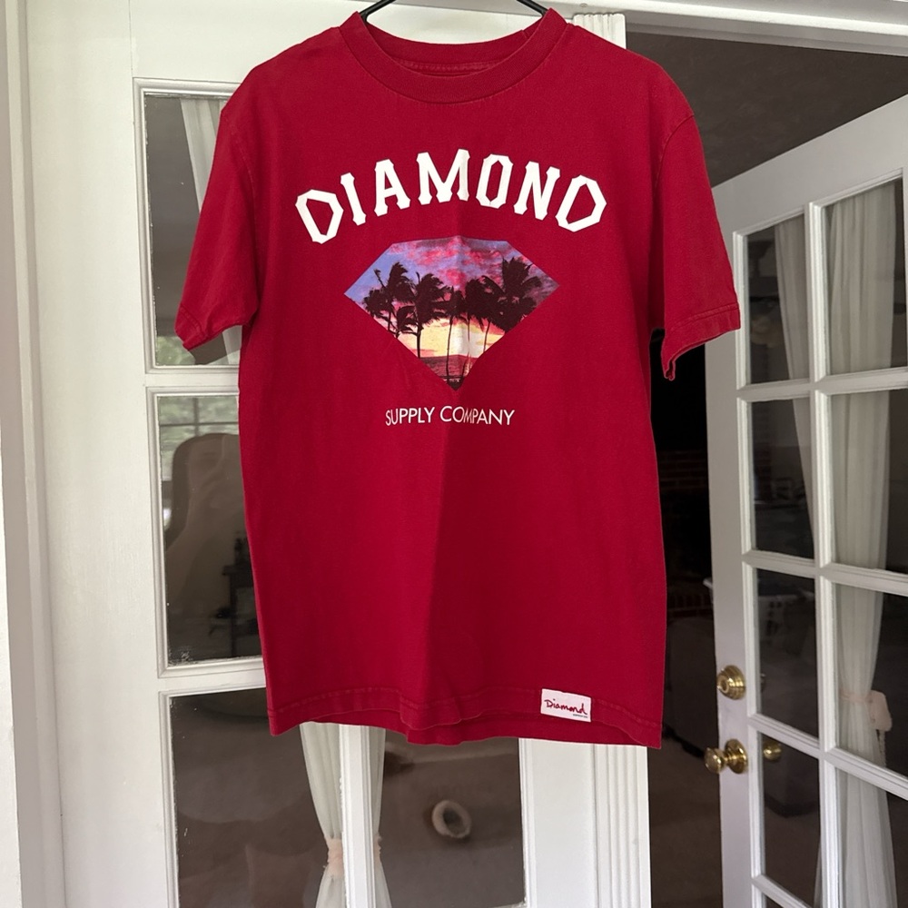 Diamond Supply Co. Red T-Shirt
